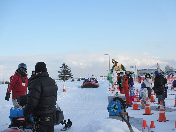 雪まつり会場フォトサービス